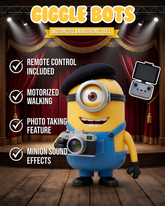 (PRE-ORDERS) Giggle Bots™ Minion Companion Animatronic