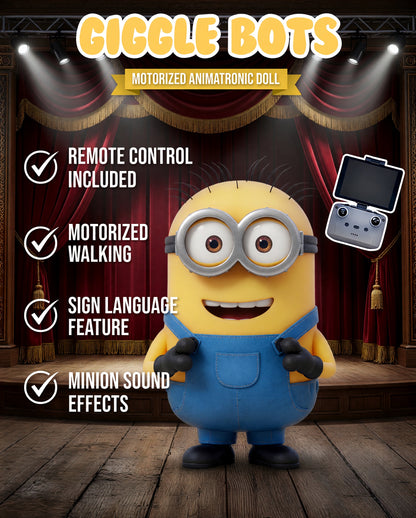(PRE-ORDERS) Giggle Bots™ Minion Companion Animatronic